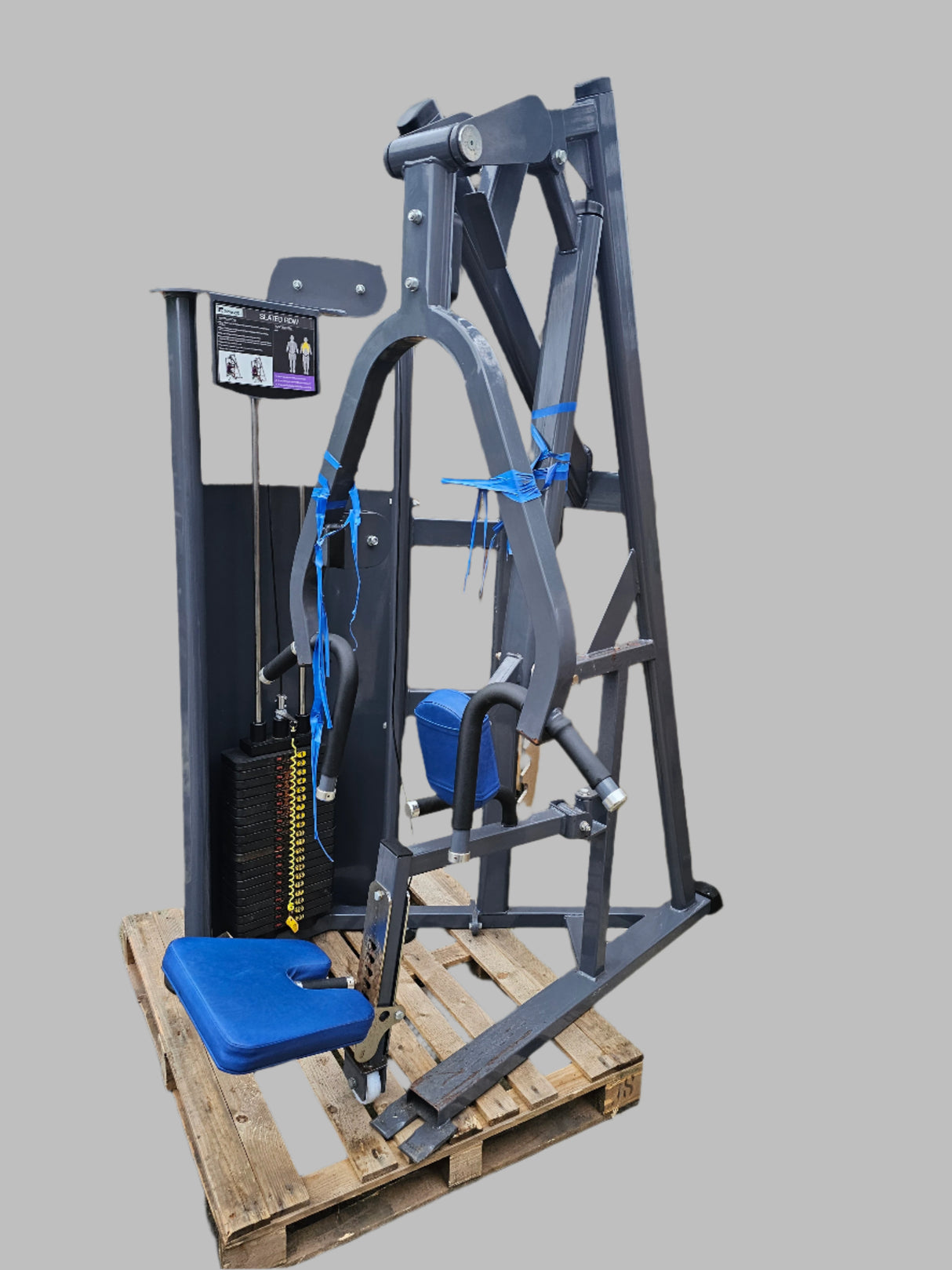 Indigo Fitness R2 Inclusive Seated Row - Complete Gyms