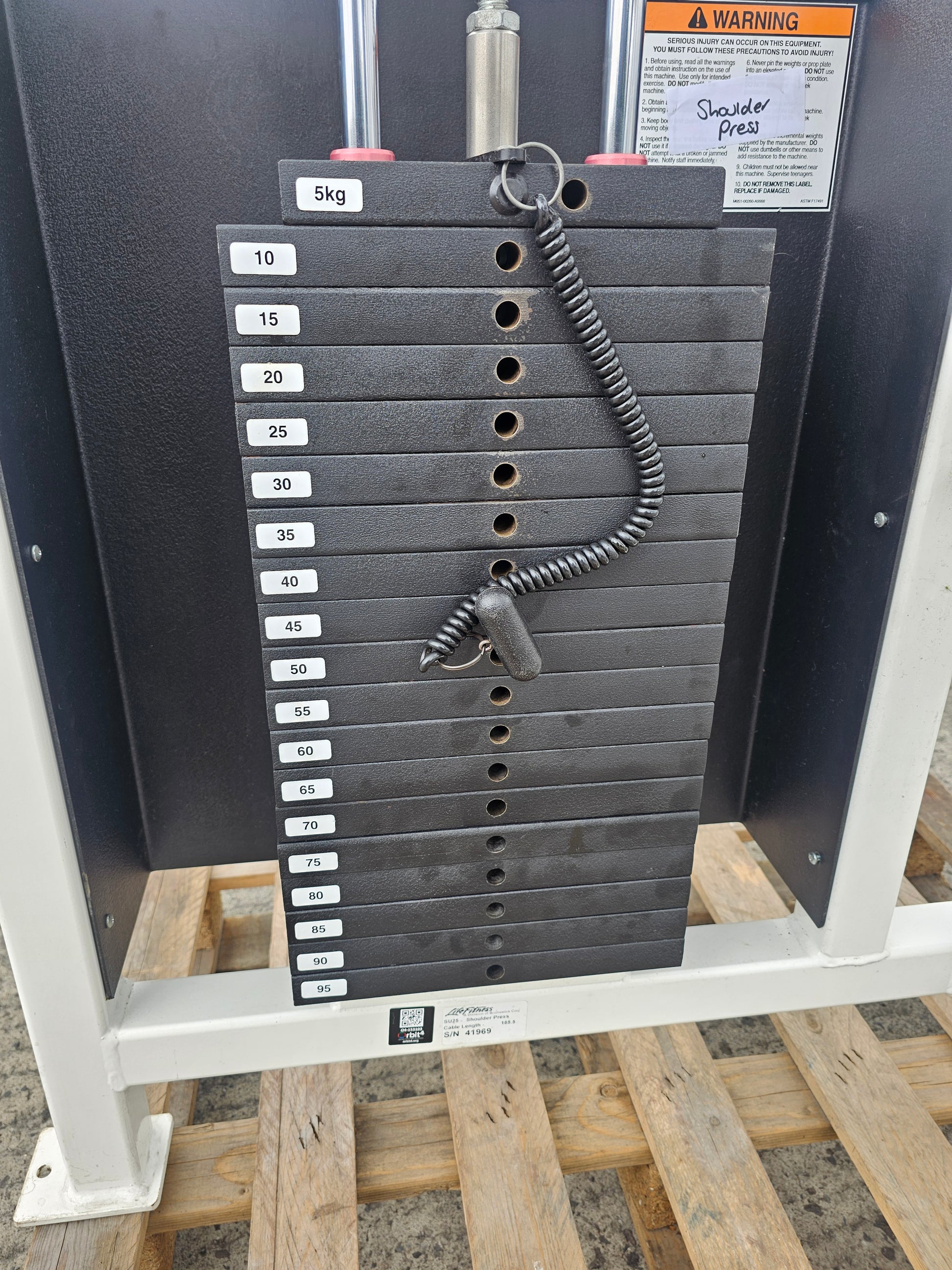 Life Fitness Series 1 Shoulder Press - Complete Gyms