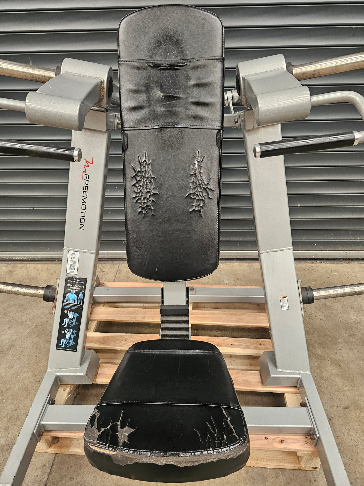 Freemotion Plate Loaded Shoulder Press