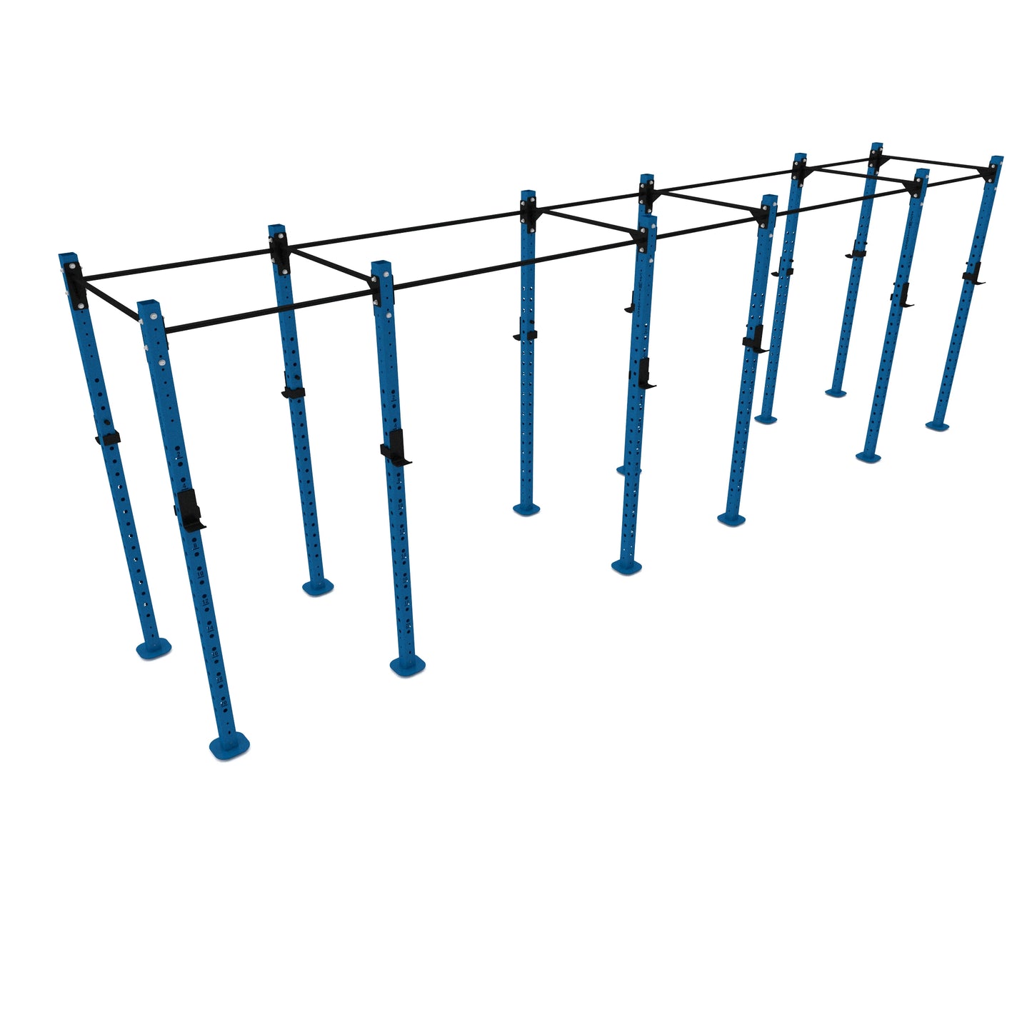 Swiss Rig 6 Bay Freestanding Blue