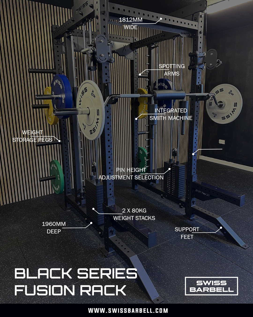 Swiss Black Series Fusion Rack