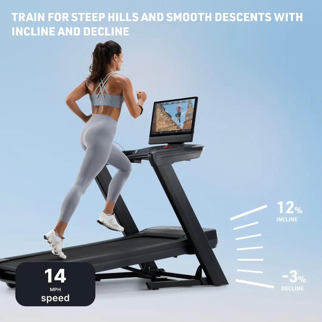 Nordictrack 2450 Treadmill and RW900 Package