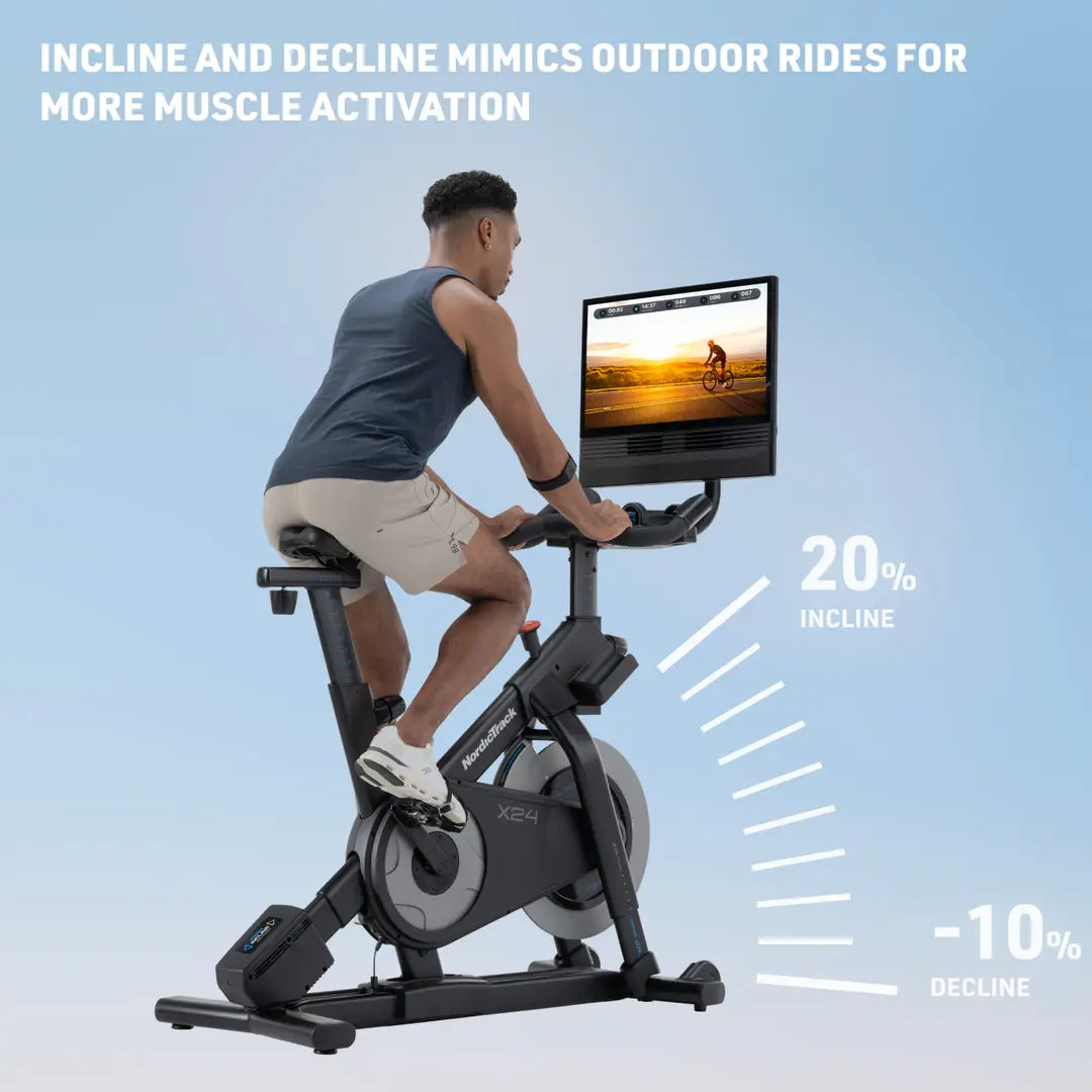 Nordictrack X24 Bike and RW900 Rower