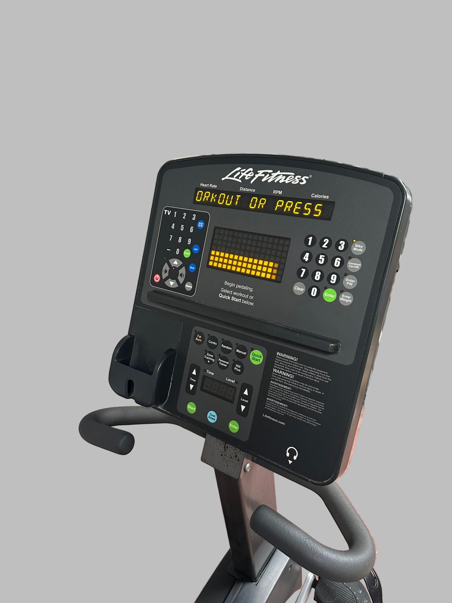 Life Fitness Integrity Recumbent Bike 95 Club Series