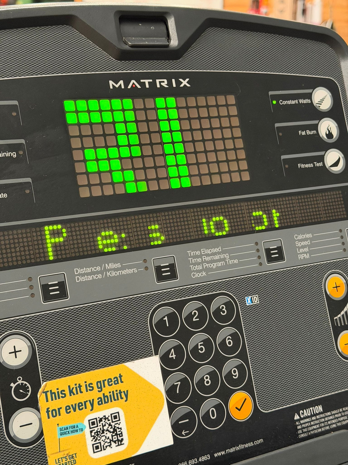 Matrix U3x Upright Bike Black Edition
