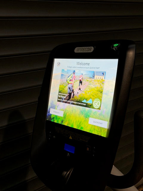 Precor RBK885 Recumbent Bike - P82 Monitor