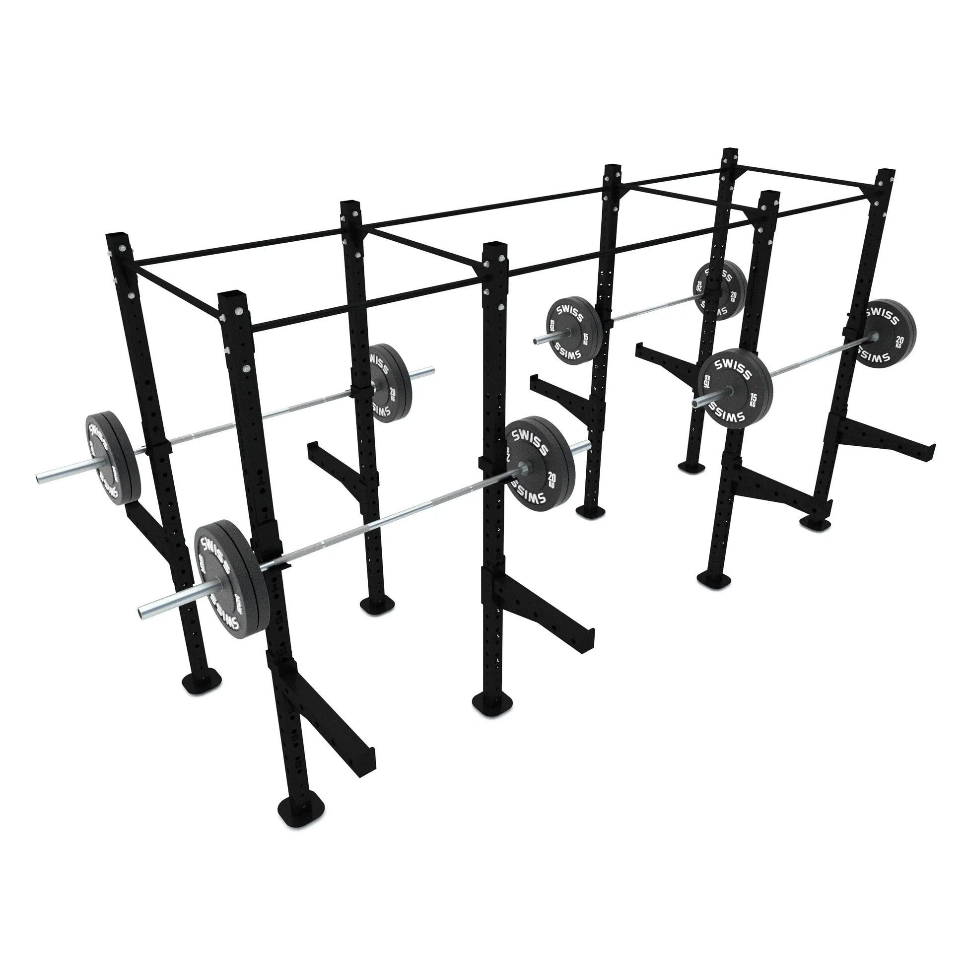 Swiss 4 Bay Free Standing Rig - Complete Gyms