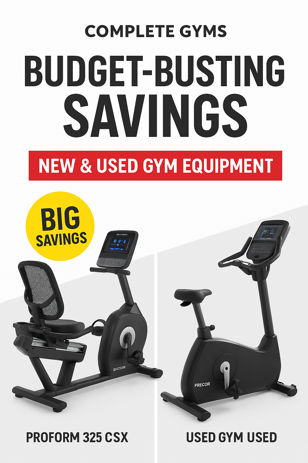 Complete Gyms Big Savings