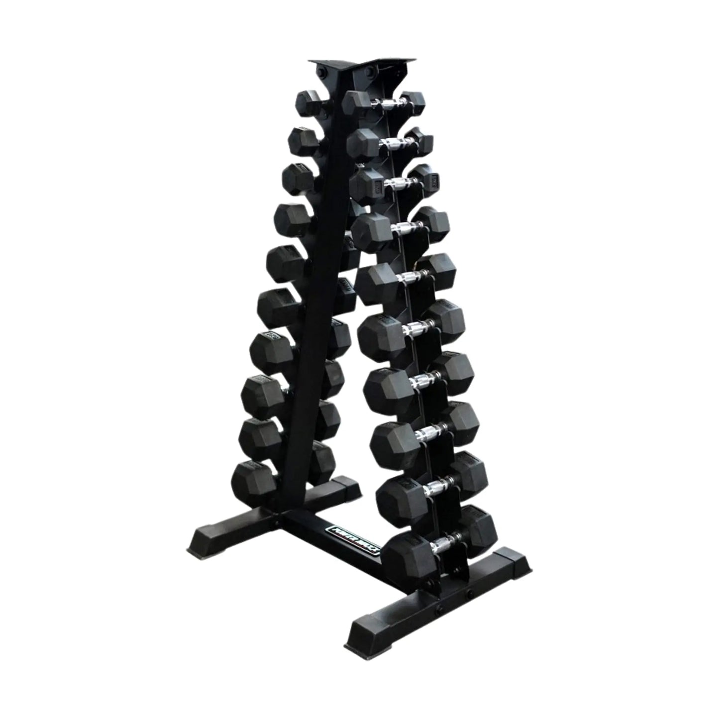 Swiss Hex Dumbbell Set 2.5kg - 20kg with Rack
