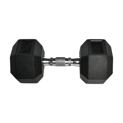 Swiss Hex Dumbbell Set 2.5kg - 20kg with Rack