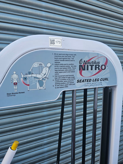 Nautilus Nitro Seated Leg Curl