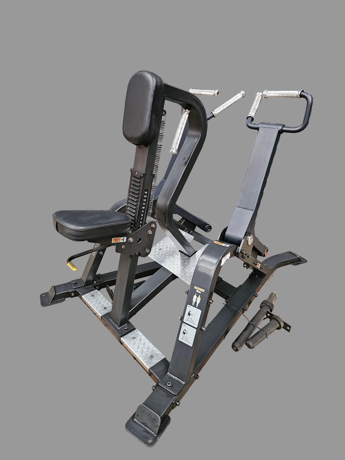 Sterling Plate Loaded Seated Row