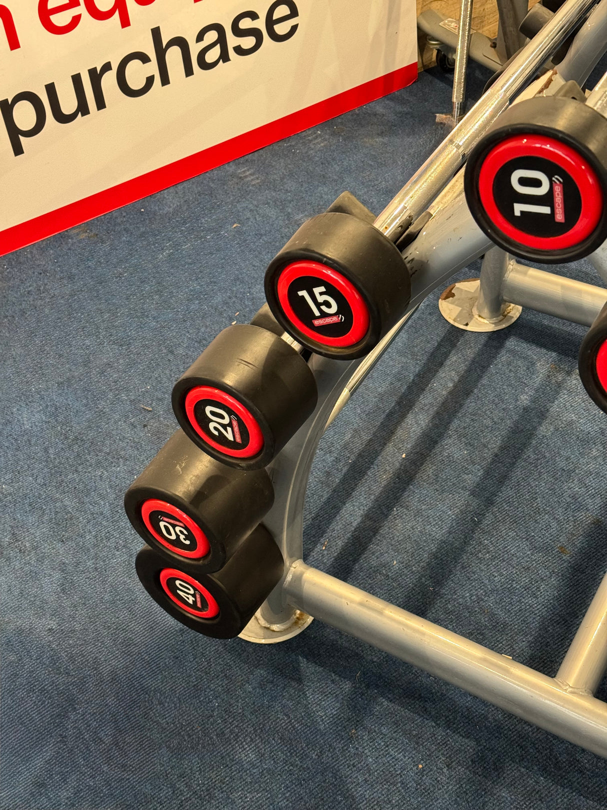 Escape Weighted Barbells