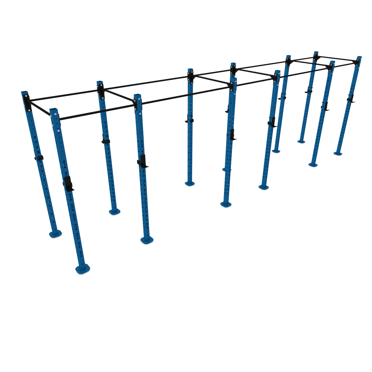 Swiss Rig 6 Bay Freestanding Blue