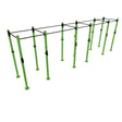 Swiss Rig 6 Bay Freestanding Green