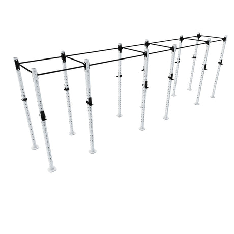 Swiss Rig 6 Bay Freestanding White