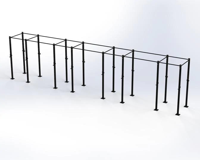 Swiss 8 Bay Free Standing Rig Green