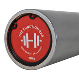 Function Series 7 Foot 20kg Olympic Barbell with Spring Collars