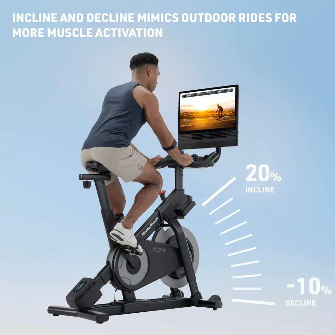 Nordictrack 2450 Treadmill and X24 Bike Package