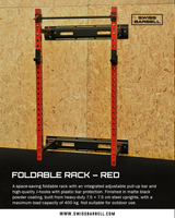 Swiss Foldable Rack (RED)