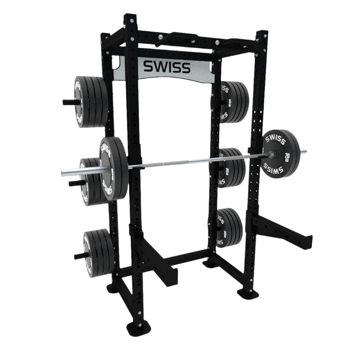 Swiss Half Rack – Premium Strength Training at Complete Gyms