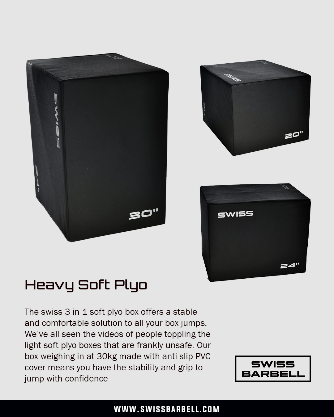Swiss Soft Plyo Jump Box