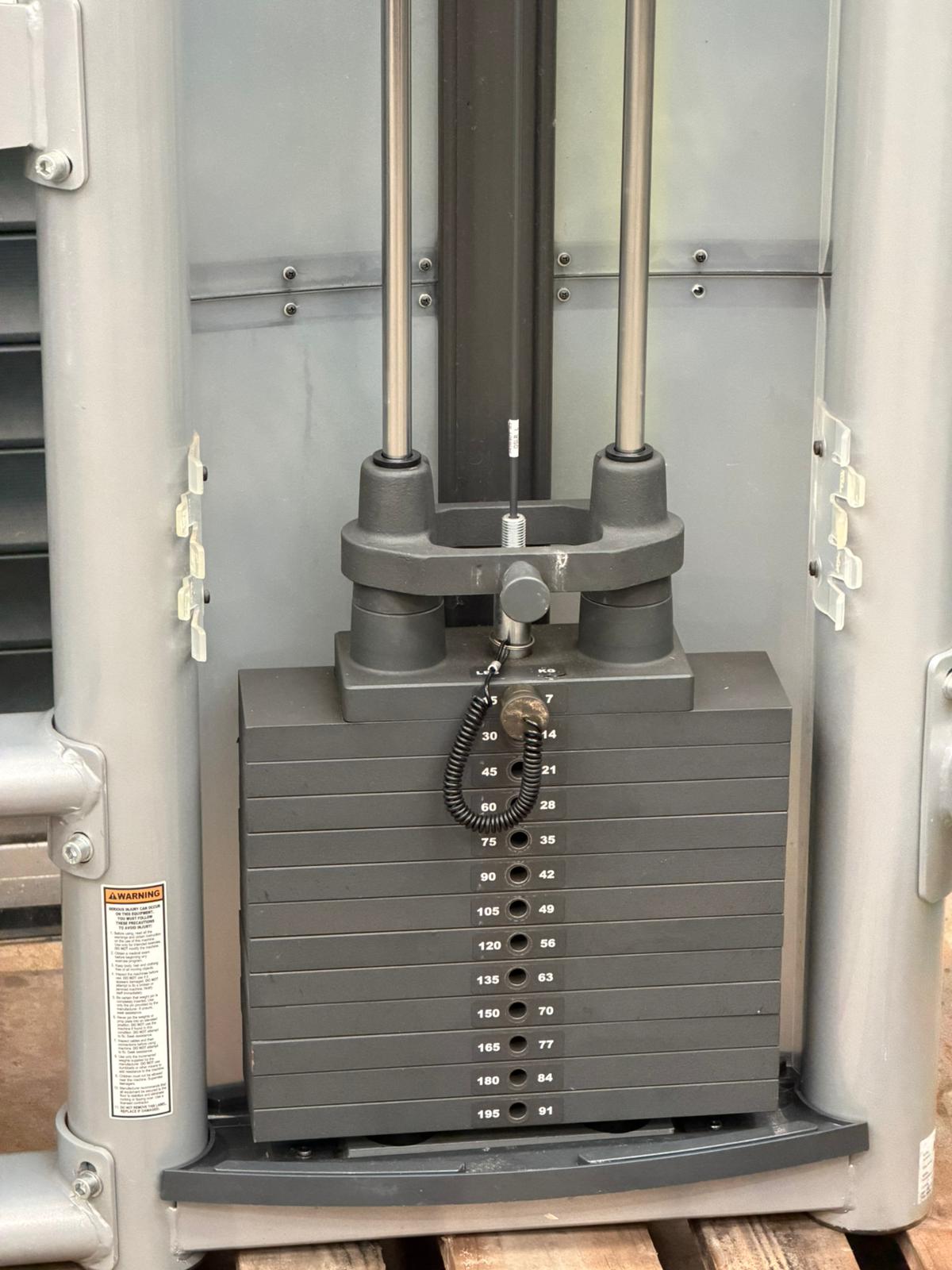 Life Fitness Lat Pull down Low Row Combo (Optima series)