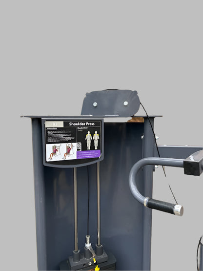 Indigo Fitness R2 Inclusive Shoulder Press - Complete Gyms