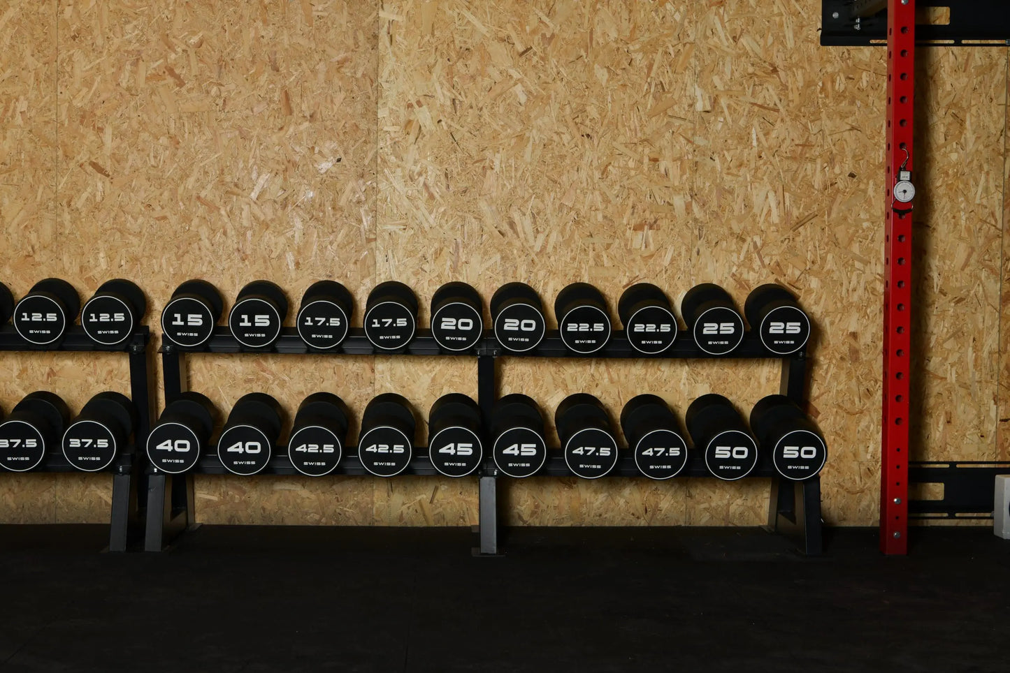 Swiss Dumbbell Rack