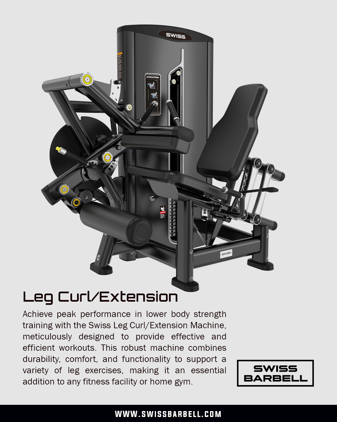 Swiss Leg Curl/Leg Extension