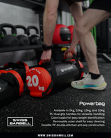 Swiss full set of Power Bag 5kg - 20kg