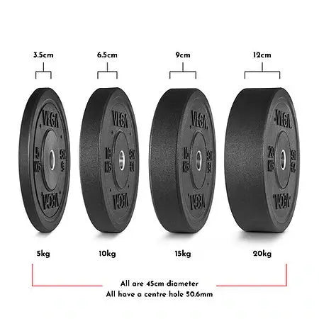 Bumper Plates 100kg - Vega - Complete Gyms